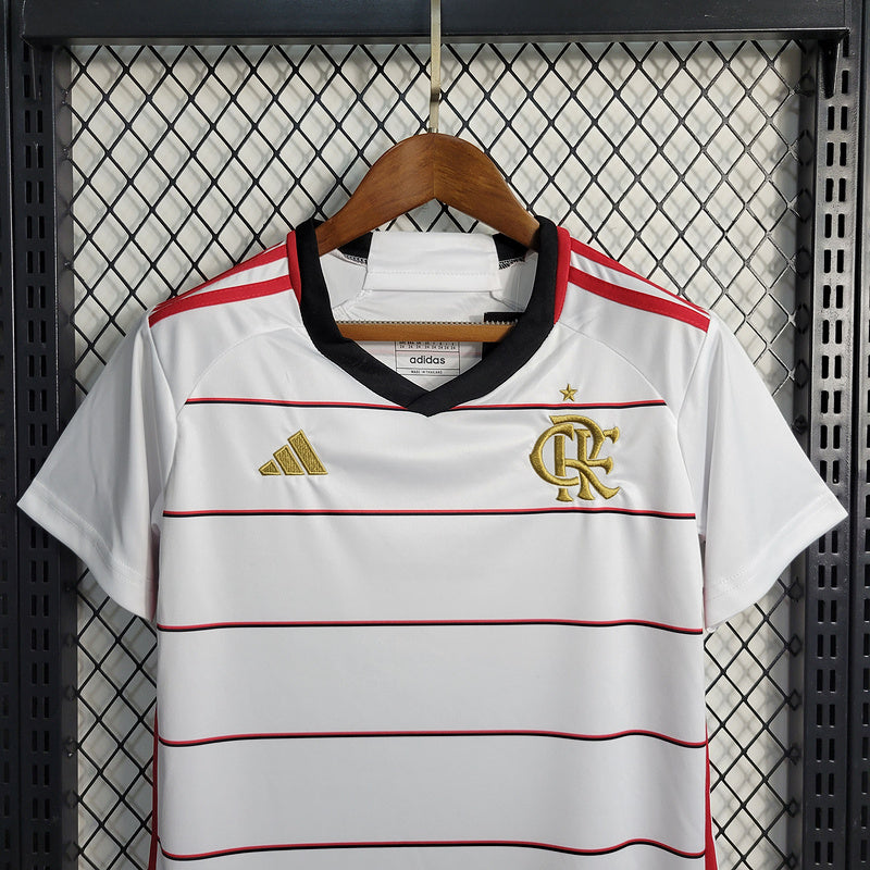 Kit Infantil Flamengo 23/24 - Branco