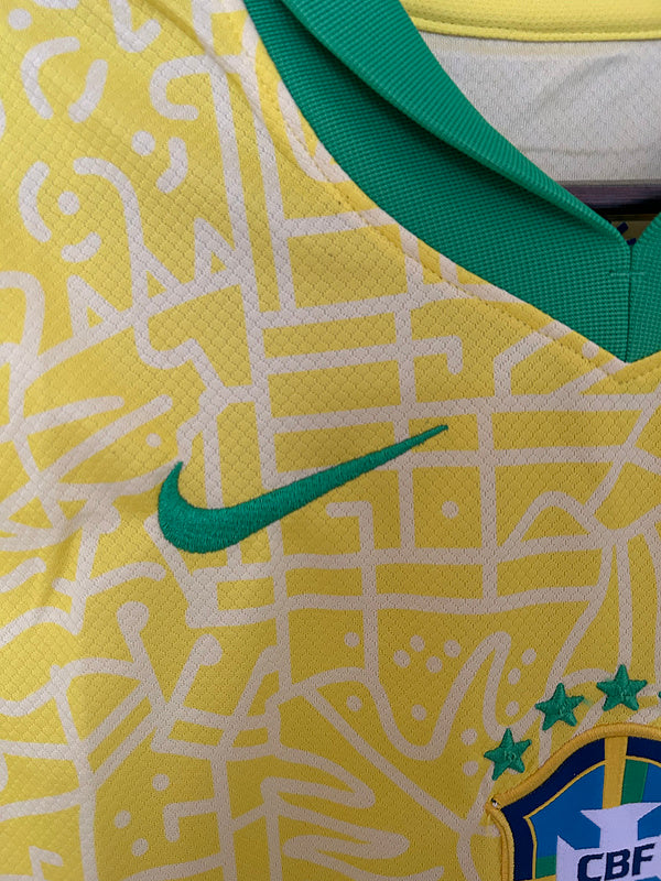 Camisa Seleção Brasil 24/25 Nike - Amarela