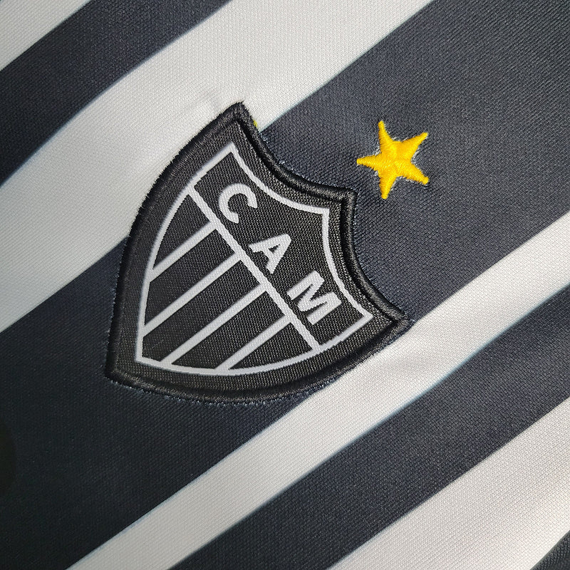 Kit Infantil Atlético de Mineiro 23/24 - Preto/Branco