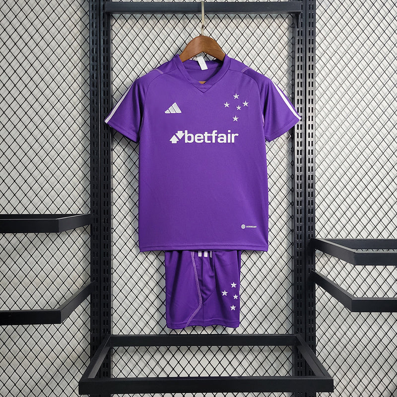 Kit Infantil Cruzeiro 23/24 - Roxo