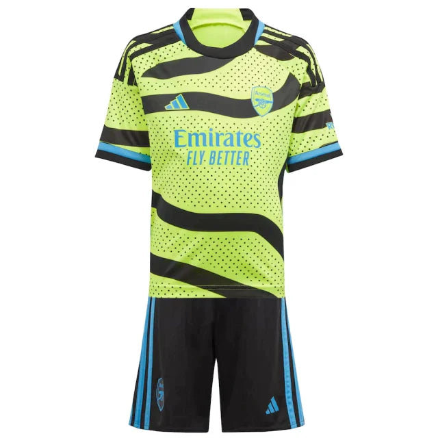 Conjunto Infantil Arsenal Away 23/24 - Verde